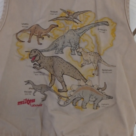 4/$40 Tan Baby Paleontologist Shirt - Size 24 Months - Picture 5 of 7